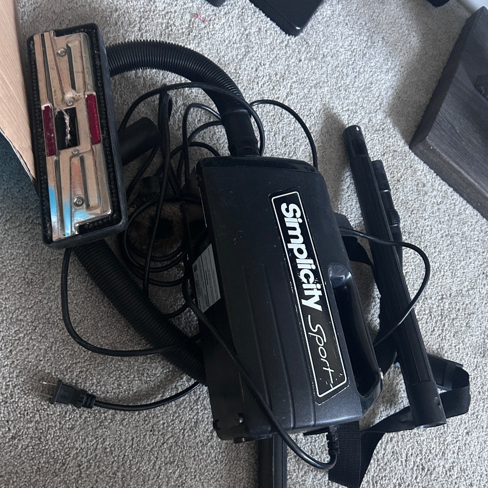 Handheld Canister Vacuum with Carry Strap for Hard Floors and Rugs, Car Detai...